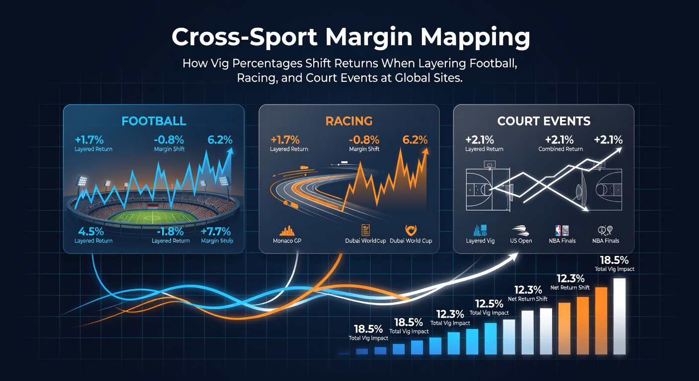 Global betting sites displaying layered football, racing, and tennis odds with margin indicators