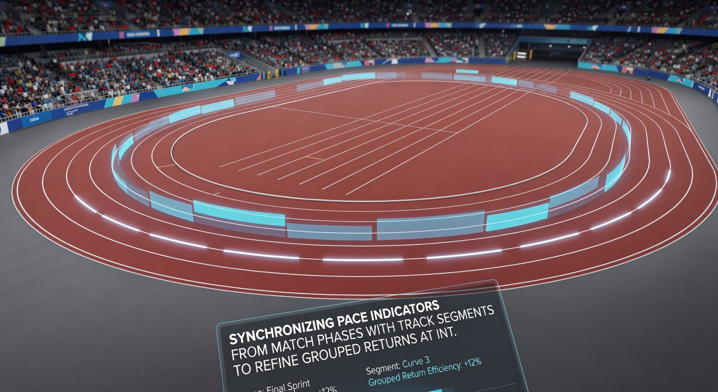 Screenshot of an integrated betting platform displaying synchronized pace metrics from multiple sports events